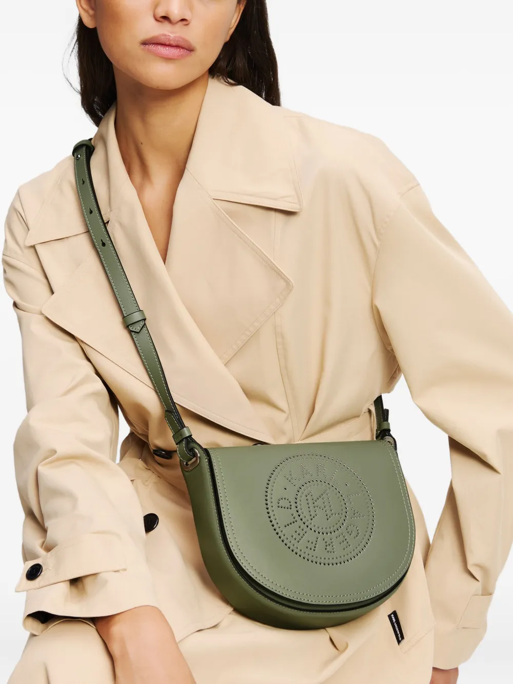 Karl Lagerfeld K Circle crossbodytas Groen
