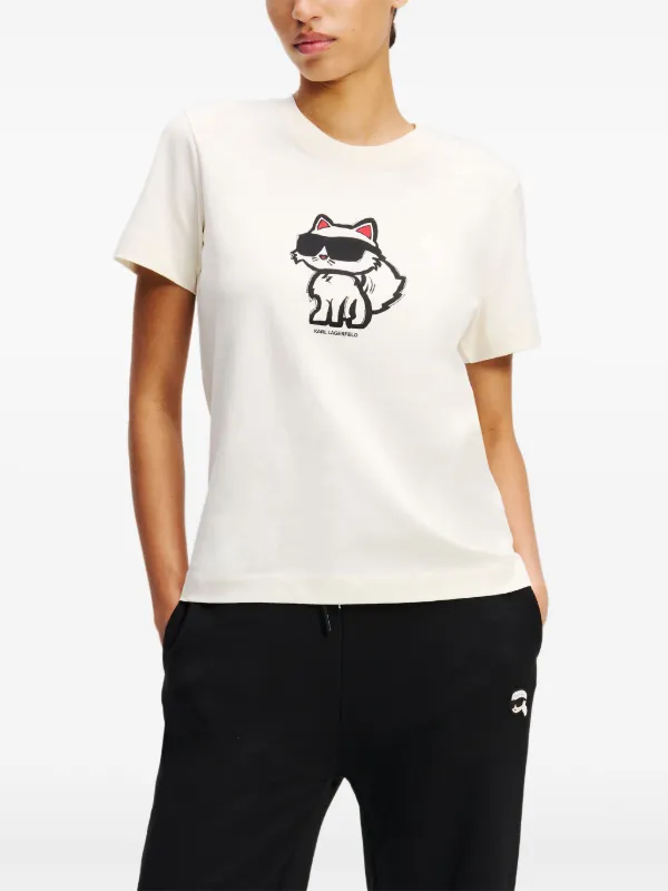Karl Lagerfeld Choupette T-shirt White FARFETCH HK - Main Image