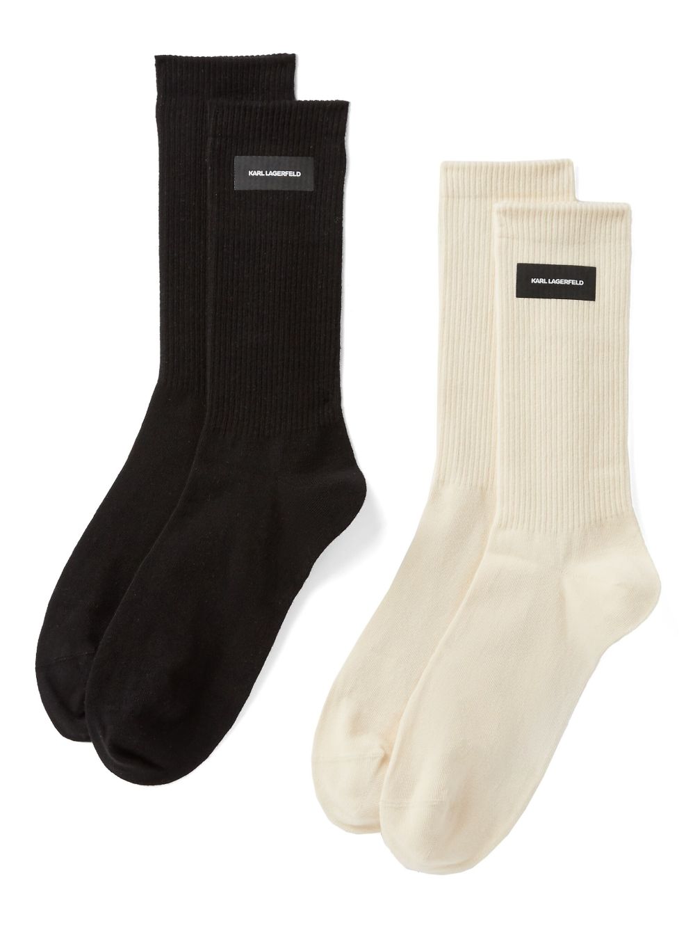 Karl Lagerfeld K/Essential socks (pack of two) - White