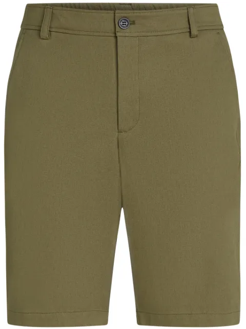 Karl Lagerfeld logo-embroidered chino shorts