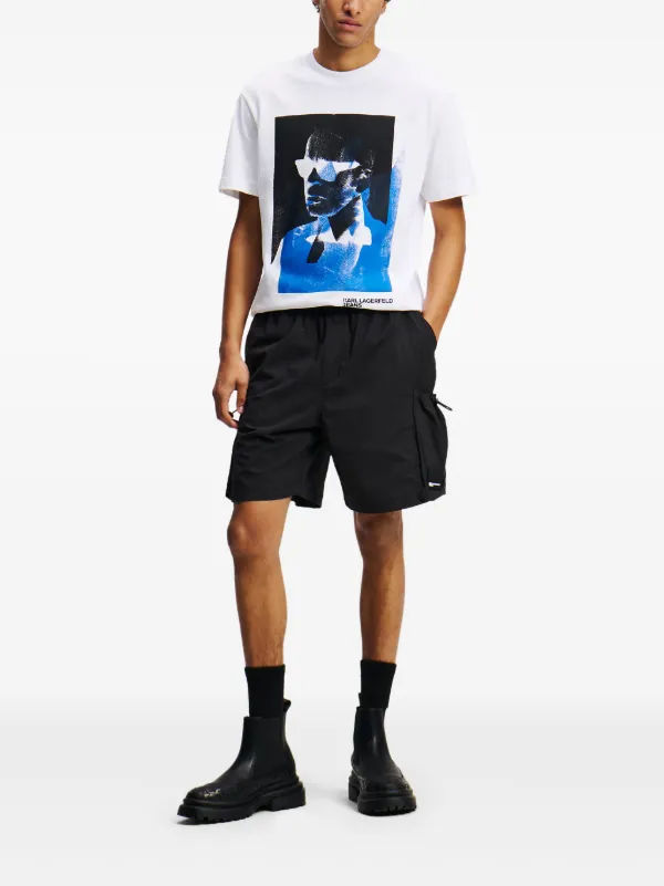 Ikon panelled T-shirt