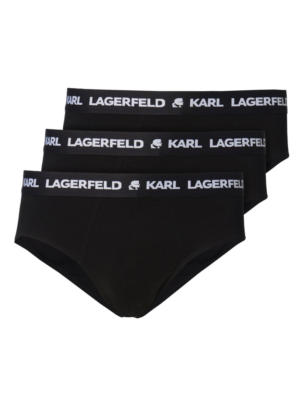 logo-waistband briefs (pack of three)