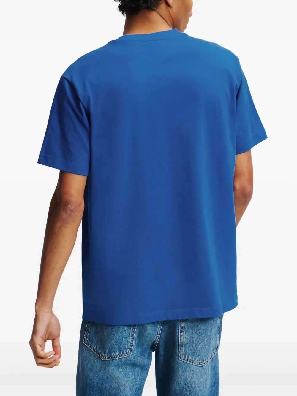 Karl Lagerfeld Jeans T-shirt met logoprint Blauw