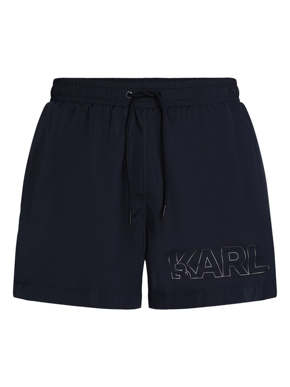 logo-print swim shorts