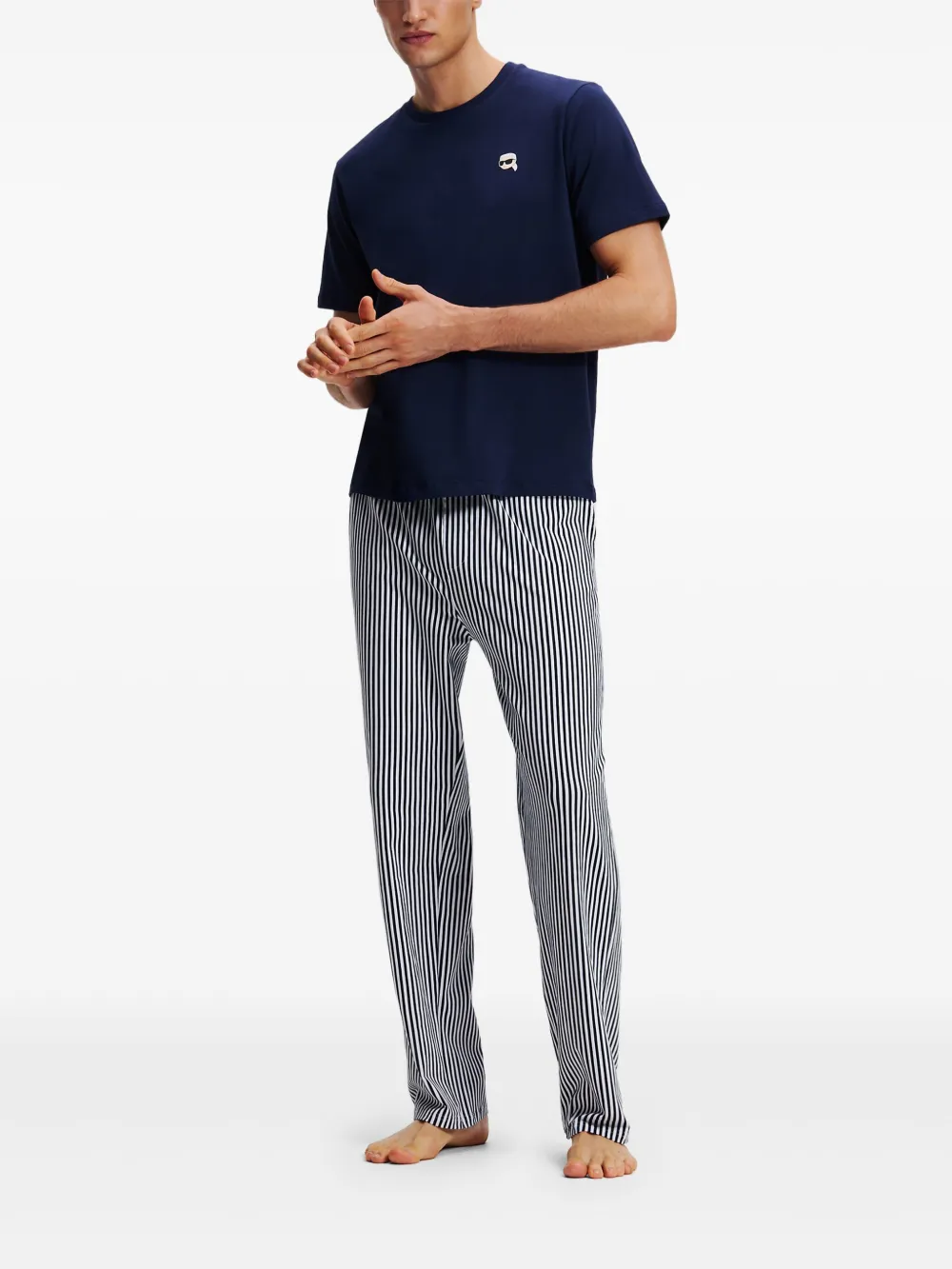 Karl Lagerfeld Ikon pyjama Blauw