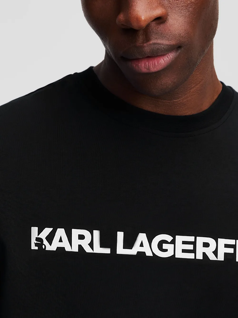 Karl Lagerfeld Essential T-shirt Zwart