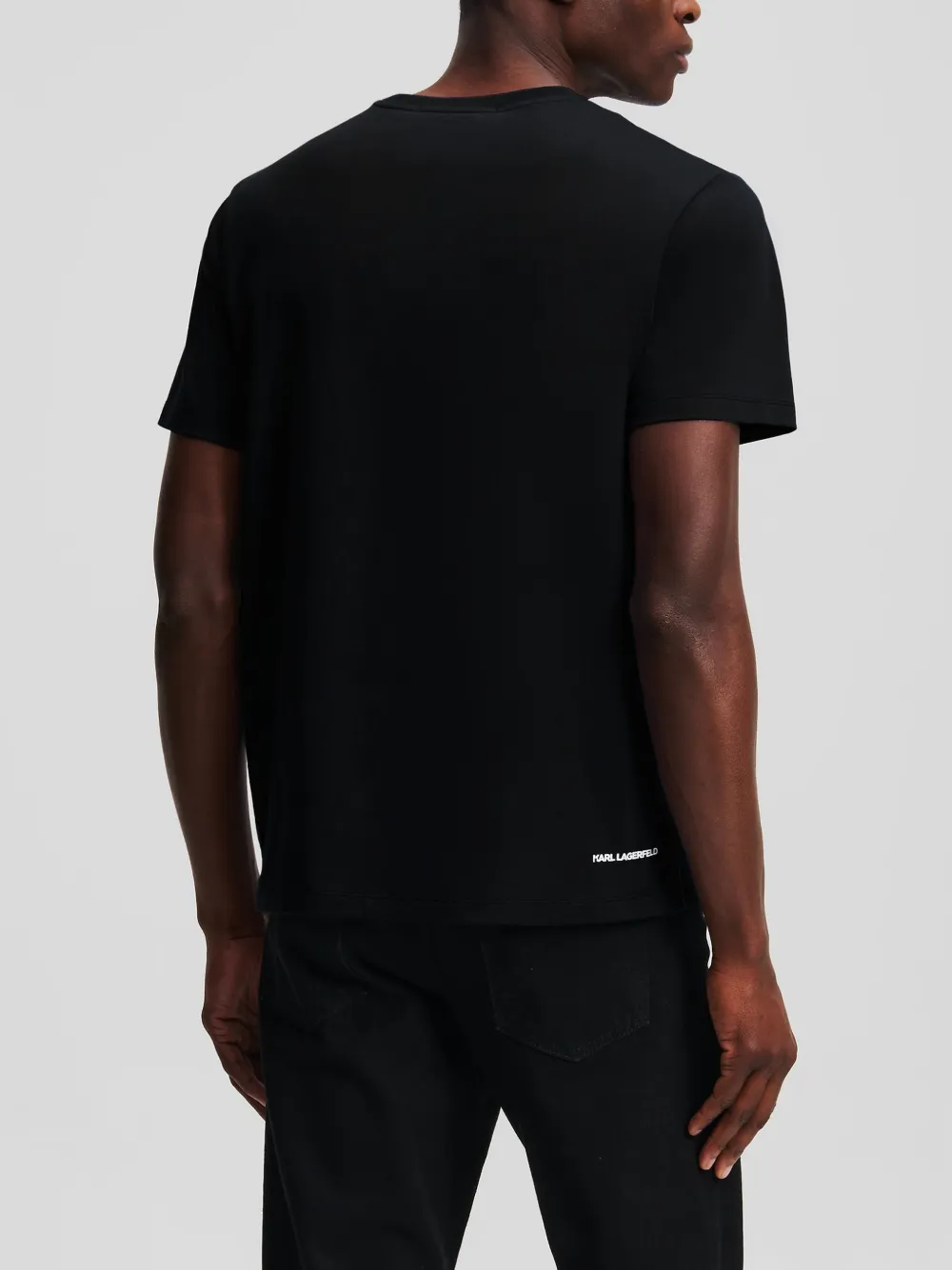 Karl Lagerfeld Essential T-shirt Zwart