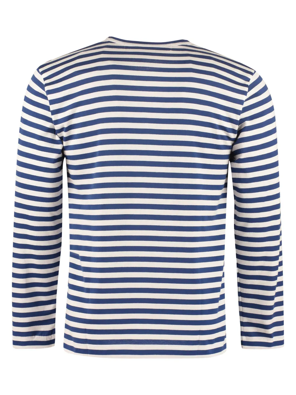 Comme Des Garçons Play T-shirt met logopatch - Blauw
