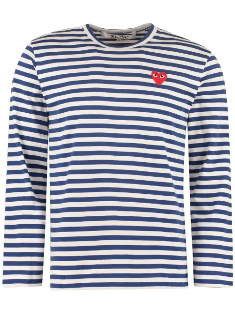 Comme Des Garçons Play T-shirt met logopatch