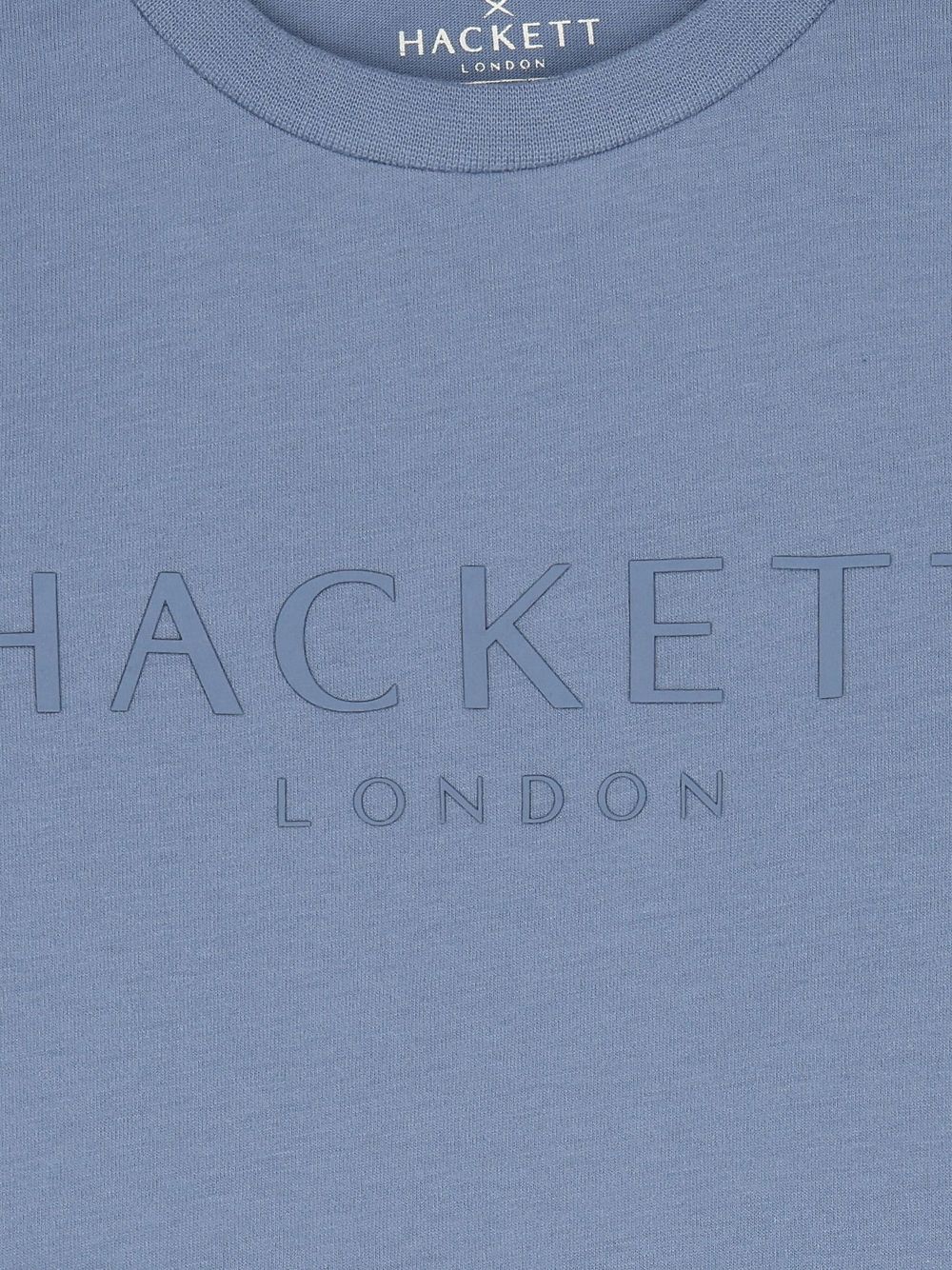 Hackett Kids T-shirt met logoprint Blauw