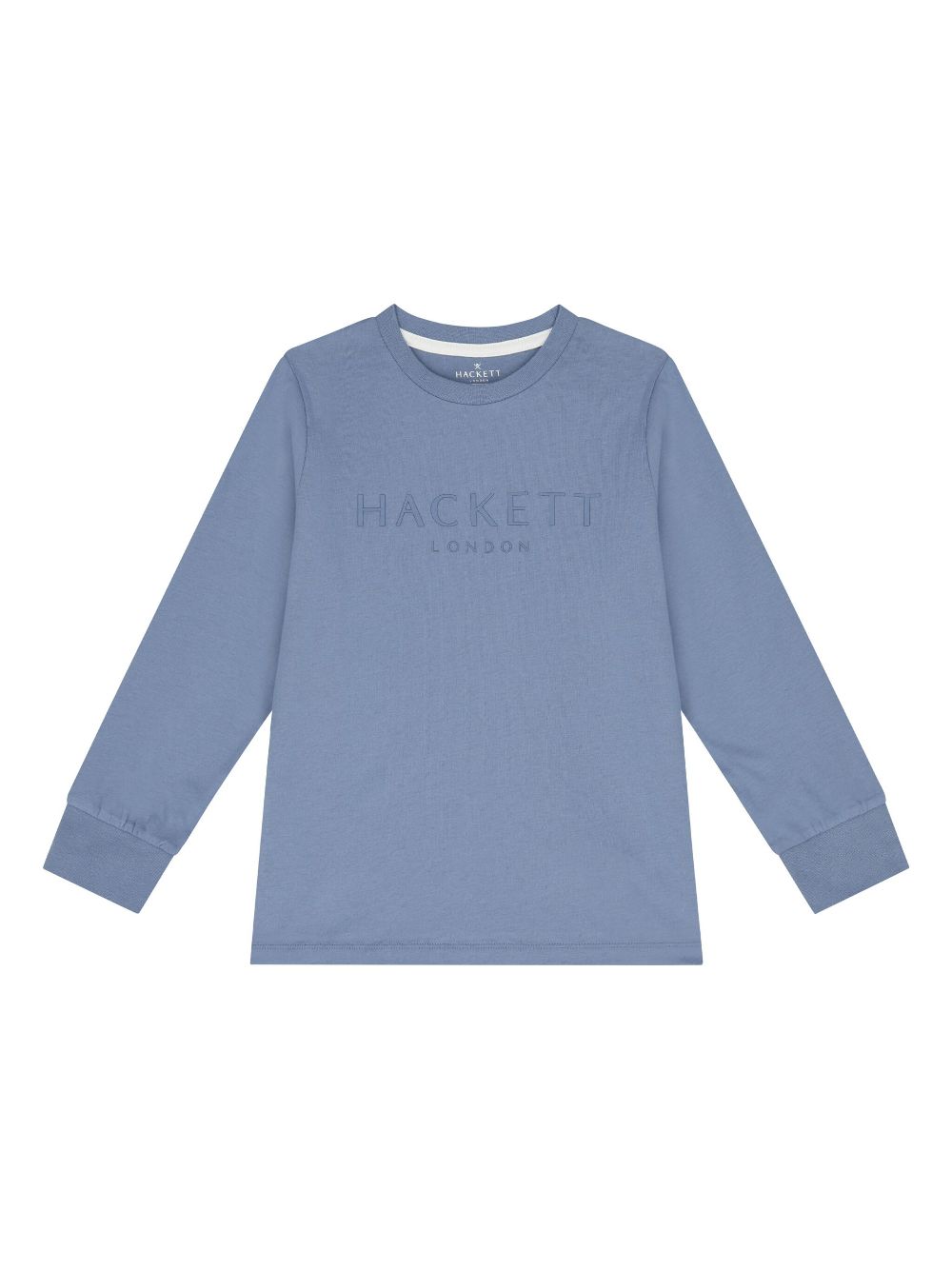 Hackett Kids T-shirt met logoprint Blauw