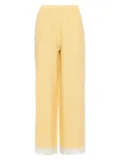 ERES Lagune linen trousers - Yellow