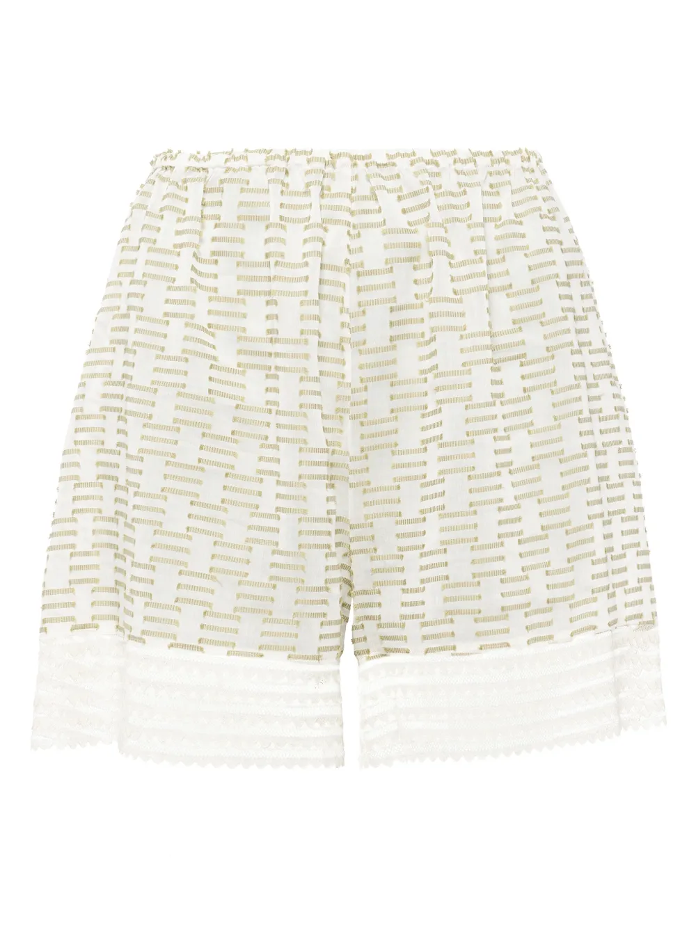 ERES Shorts met geometrisch patroon Groen