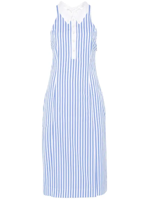 Thom Browne فستان ميدي مخطط