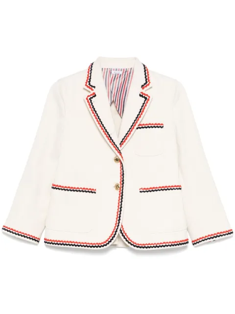 Thom Browne blazer con rayas RWB