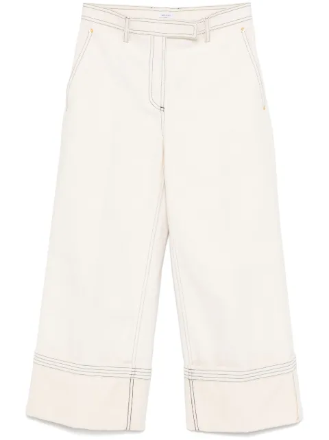 Thom Browne belted wide-leg jeans