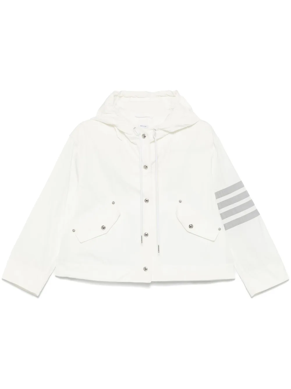 Thom Browne 4BAR ジャケット - ホワイト Thom Browne 4BAR ジャケット - ホワイト