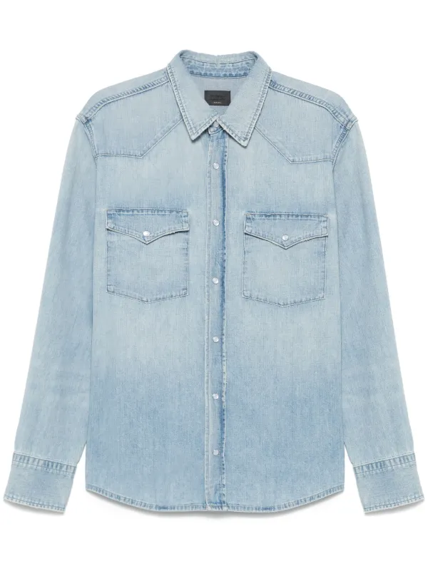 Citizens of Humanity Western Shirt in Blue