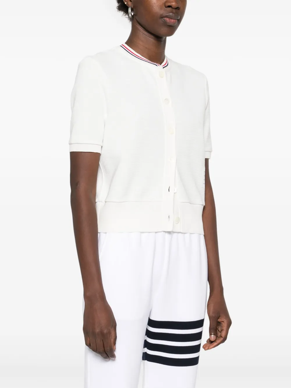 Thom Browne Gestreept vest Wit