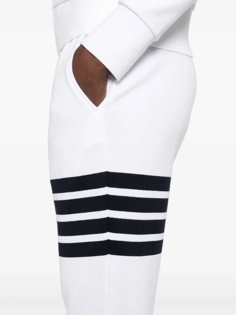 Thom Browne 4-Bar joggingbroek Wit