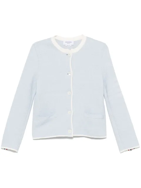 Thom Browne honeycomb-knit jacket