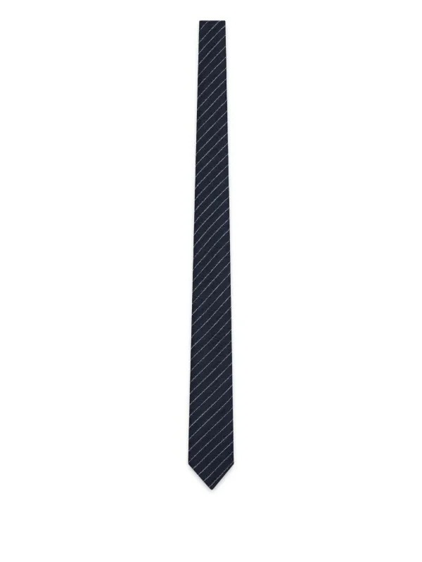Thom Browne ストライプ ネクタイ | ブルー | FARFETCH JP