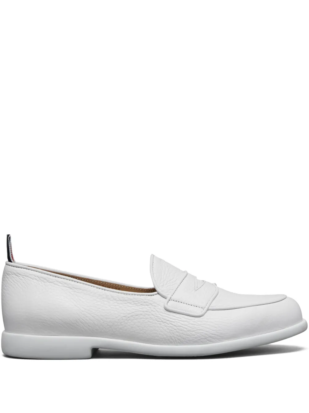 Thom Browne Varsity loafers White