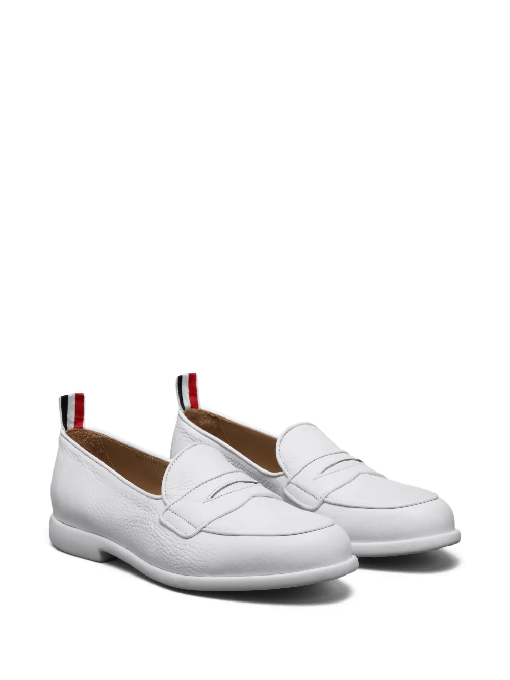 Thom Browne Varsity loafers White