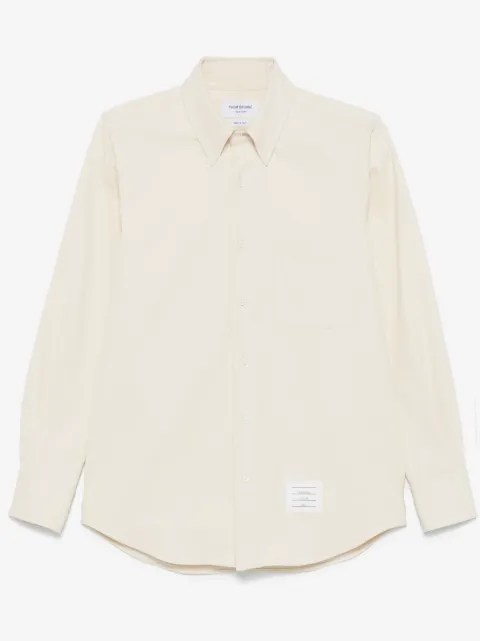 Thom Browne RWB-stripe denim shirt 