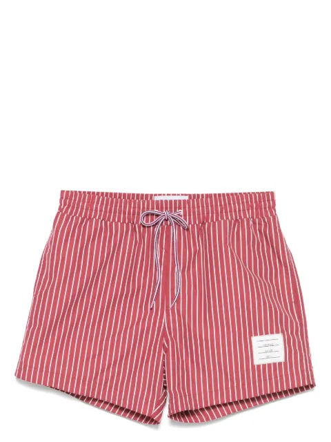 Thom Browne pinstriped swim shorts  
