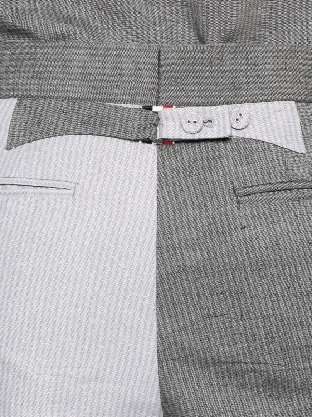 Thom Browne Gestreepte broek Grijs