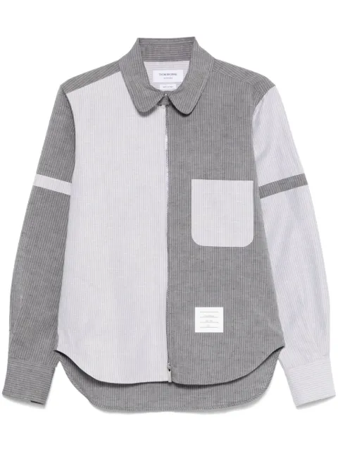 Thom Browne camisa con rayas estampadas