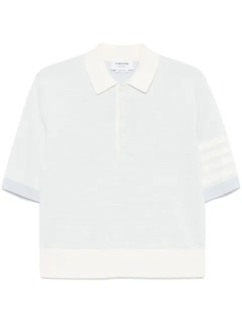 Thom Browne striped polo shirt