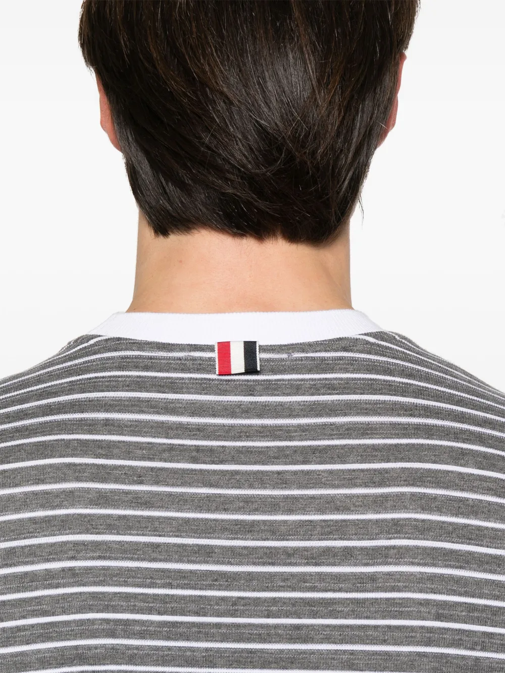 Thom Browne T-shirt met korte mouwen Grijs