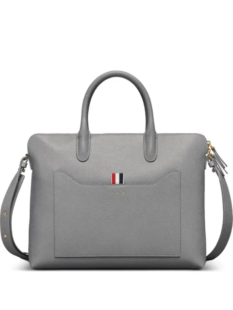 Thom Browne شنطة عملية جلد