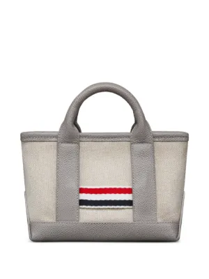 VIP【関税送料無料】希少 THOM BROWNE GREY LEATHER BAG Amazon.com: Thom Browne, Pre-Loved Women's Large Hector Bag