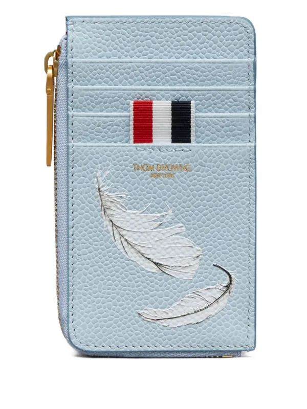 Thom Browne Portacarte Con Stampa | Blu | FARFETCH IT