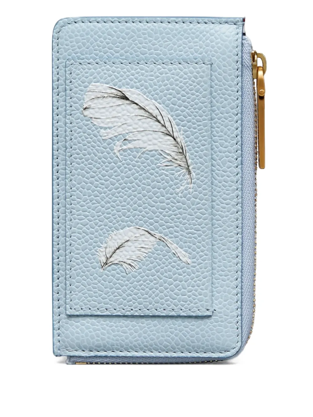 Thom Browne feather-print card holder | Men | Image 2