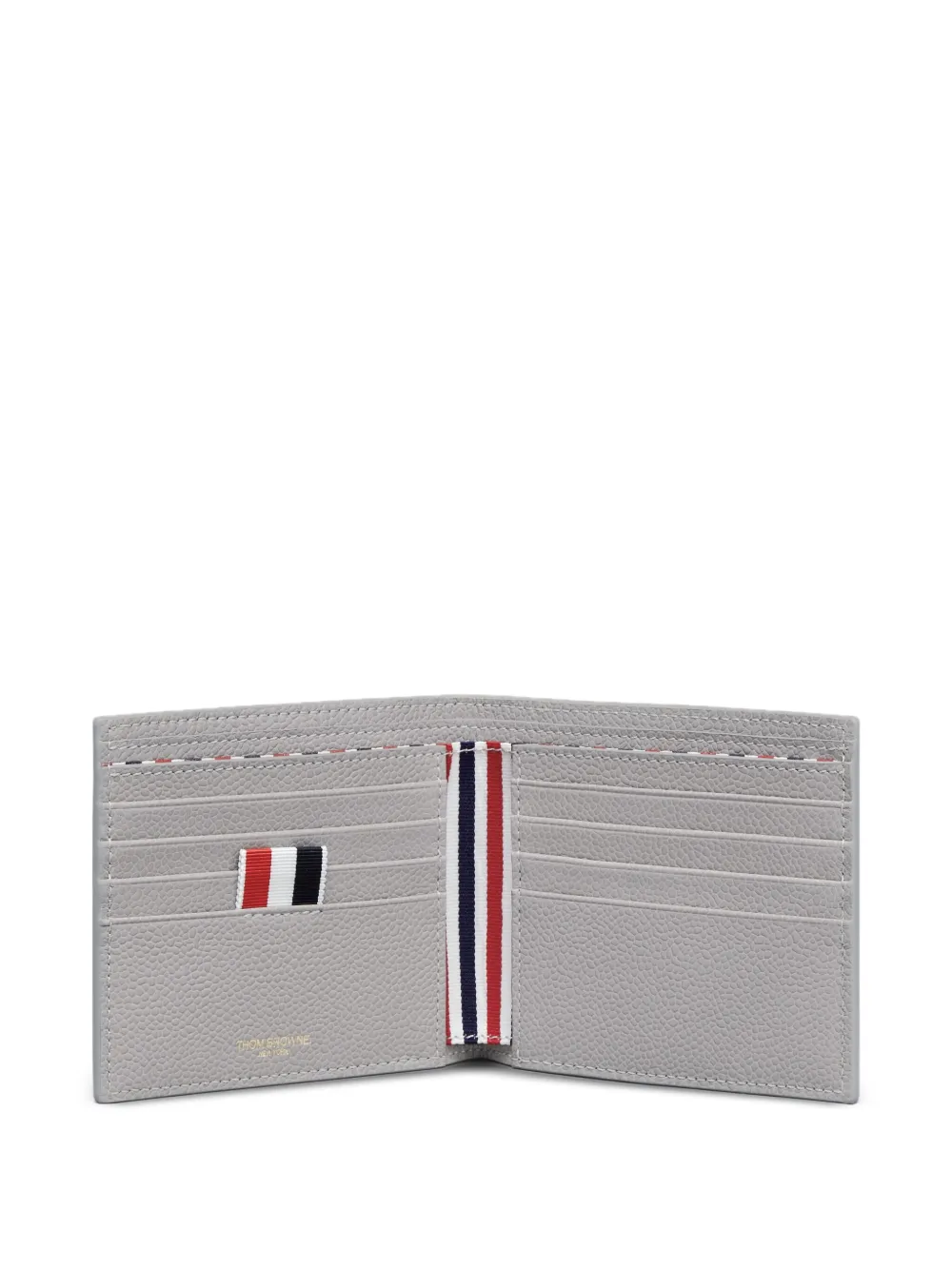 Thom Browne Pasjeshouder met verenprint Grijs