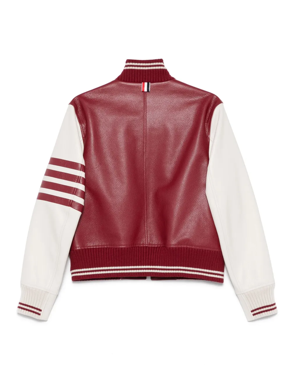 Thom Browne 4-bar leather bomber jacket | Bomber Jackets | Image 2