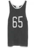 Thom Browne cashmere basketball jersey - Grey