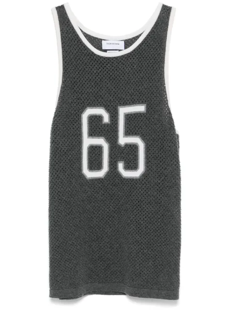 Thom Browne cashmere basketball jersey
