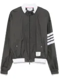Thom Browne 4 Bar Stripe lightweight jacket - Grey