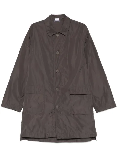 Thom Browne logo-print parka