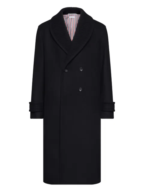 Thom Browne shawl-collar coat