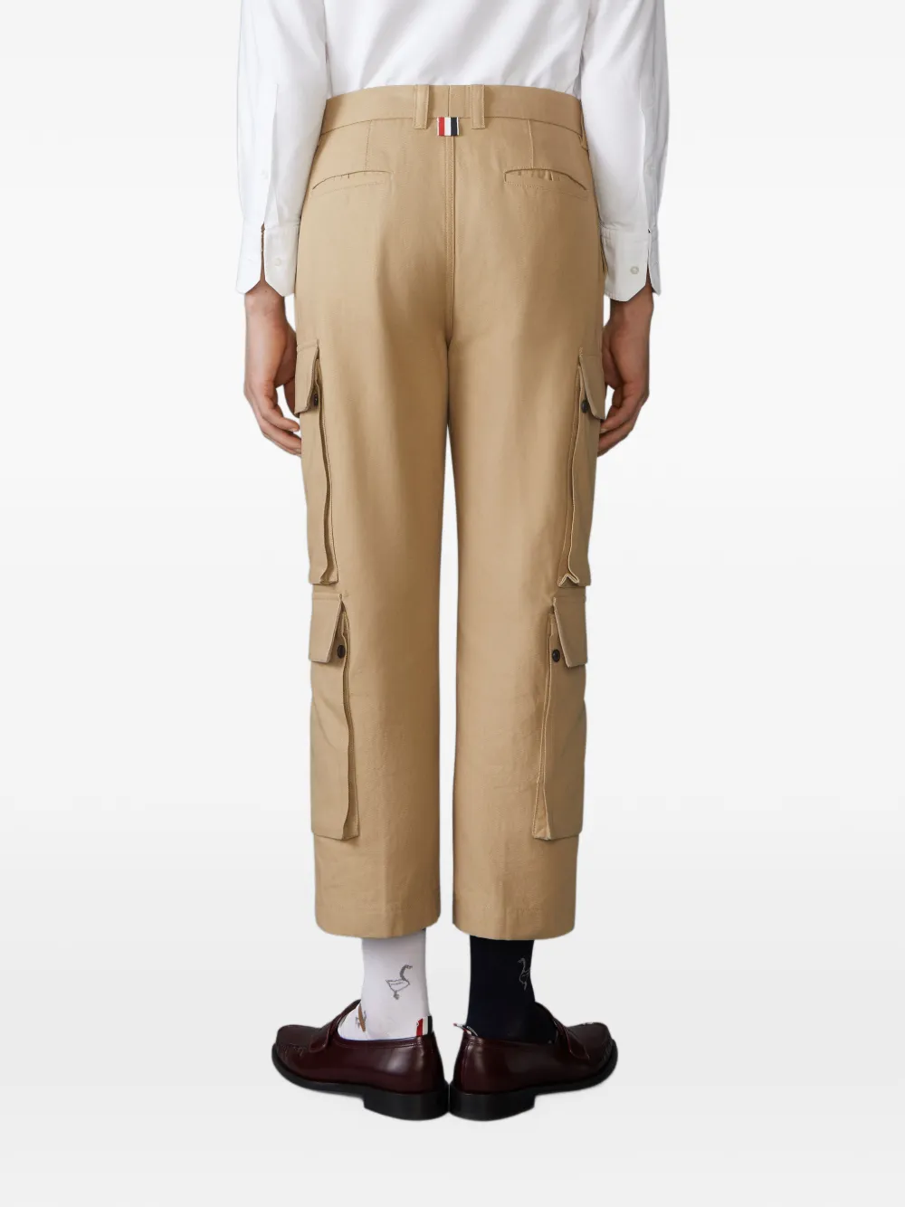 Thom Browne Cargo broek Beige