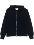 Thom Browne Geese-intarsia zipped hoodie - Black
