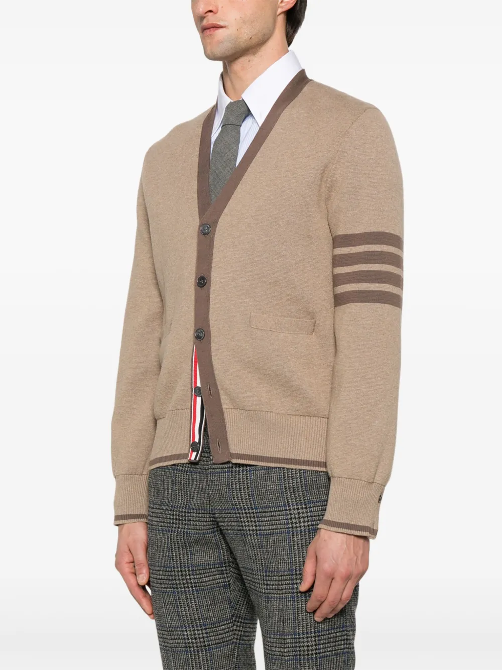 Thom Browne Gestreept vest Bruin