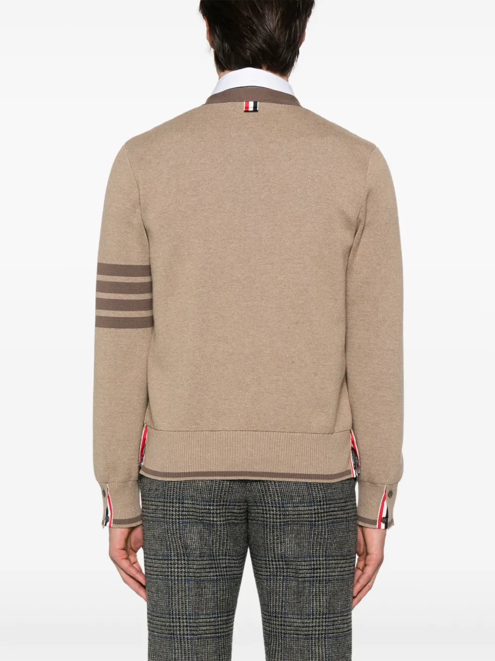 Thom Browne Gestreept vest Bruin