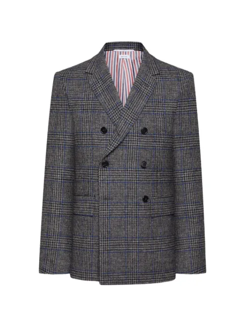 Thom Browne Prince of Wales hunting tweed sportcoat
